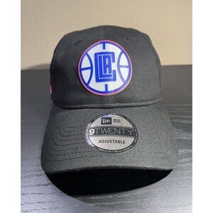 Los Angeles Clippers New Era 9Twenty Black & White Adjustable Snapback Cap NBA